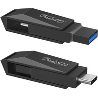 DIDIVO USB C Stick 64GB mit USB Stick 3.0, 2 in 1 USB Speicherstick OTG Flash Laufwerk USB Stick USB C Stick Mini für Handy Pen-Laufwerk Externer Speicher für Typ C ipad, PC, Laptops, MacBook