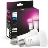 Philips Hue White & Color Ambiance E27 Doppelpack 2x1100 LED Lampe Mehrfarbig