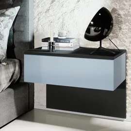 Vladon Nachtschrank Sleep 60 x 46 x 35 cm Blau/Petrol