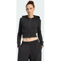 adidas Seasonal Essentials Kapuzensweatjacke Herren Schwarz L