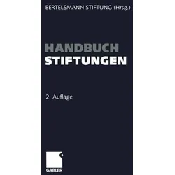 Handbuch Stiftungen