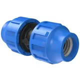 Kirchhoff Verbindungsstück 25 mm Kunststoff schwarz