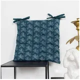 Today Stuhlkissen HOTEL TROPIK 38 x 38 cm Blau