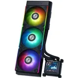 Lian Li Lian-Li HydroShift LCD 360 Fanless, CPU Wasserkühler, Schwarz