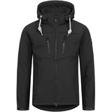 DEPROC activ Deproc Active Herren Softshelljacke mit abnehmbarer Kapuze Übergangsjacke Windbreaker #ankerglutfreiheit