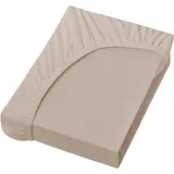 Formesse Bella Donna Jersey 120 x 200 - 130 x 220 cm champignon