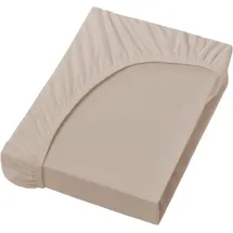 Formesse Bella Donna Jersey 120 x 200 - 130 x 220 cm champignon