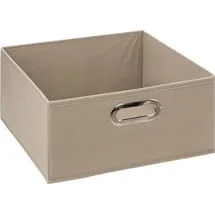 5five simply smart Textil Aufbewahrungsbox 31 x 15 cm 1-tlg. Grau