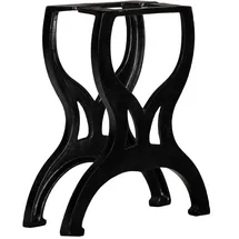 vidaXL Bankbeine 2 Stk. X-Rahmen Gusseisen