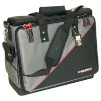 C.K Tools Techniker Werkzeugtasche unbestückt grau|rot|schwarz 46x42x21 cm