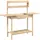 vidaXL Pflanztisch mit Waschbecken 147,5 x 44 x 139,5 cm