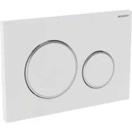 Geberit Sigma20 Betätigungsplatte schwarz matt lackiert/easy-to-clean beschichtet/hochglanz verchromt