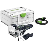 Festool DF 500 RQ-Plus Dübelfräse mit Tiefenanschlag und Absaugstutzen