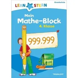 TESSLOFF 978-3-7886-2677-8 LERNSTERN. Mein Mathe-Block. 4. Klasse