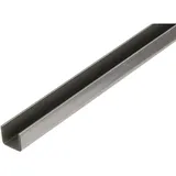GAH Alberts U-Profil Stahl 20 mm x 20 mm x 1.000 mm