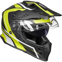 Rocc 782 Dekor, Motocross Helme (Black/Yellow,S)