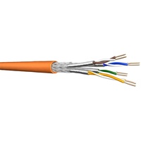 Draka S/FTP, Installationskabel UC900, SS23 Cat 7, PiMF, orange, 250m Trommel