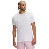 Under Armour Foundation Kurzarm-t-shirt - White / Prime Pink