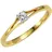 Diamonds by Ellen K. Ring Gold 585 zweifarbig mit Brillant 0,10ct.