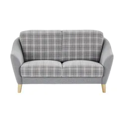 Sofa  grau - Webstoff Seefeld-Plus ¦ grau ¦ Maße (cm): B: 162 H: 92 T: 91