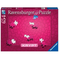 Ravensburger Krypt Puzzle Pink Mit 654 Teilen  Schweres Puzzle Für Erwachsene Und Kinder Ab 14 Jahren - Puzzeln Ohne Bild  Nur Nach Form Der Puzzletei