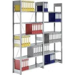 Bito Archivregal 1-seitige Nutzung L2066xH2200xT324 mm, Grund- und Anbaufeld verzinkt