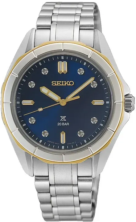 Seiko Damenuhr SEA SUR620J1 - silber