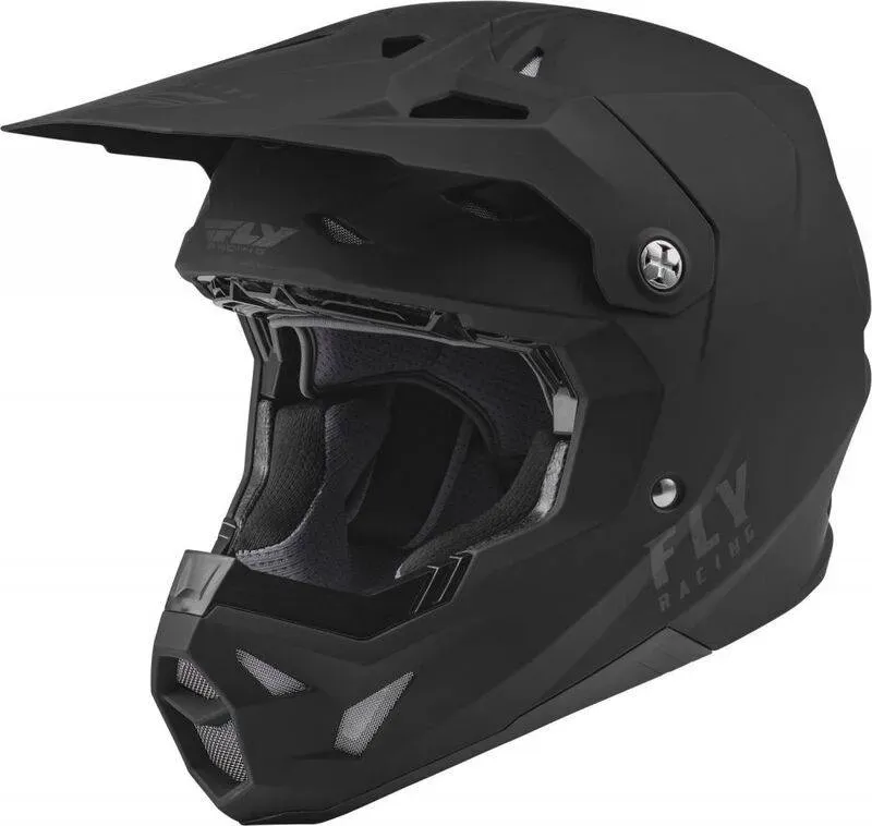 Fly Racing Kinderhelm Formula Cp Solid Mattschwarz - YL