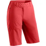 Maier Sports Lulaka Bermuda Loop Shorts Rot 42