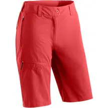 Maier Sports Lulaka Bermuda Loop Shorts Rot 42