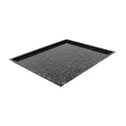 SCHNEIDER Backblech/Konfektomatenblech GN 2/1, Granit-Emaille 382500 , Maße: 530 x 650 x 20 mm