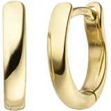 Jobo Creolen oval Gelbgold 750