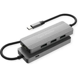Value USB 3.2 Gen 1 Hub, 4fach, USB-C Anschlusskabel