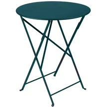 Fermob Bistro Klapptisch Ø 60 cm Acapulcoblau