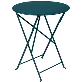 Fermob Bistro Klapptisch Ø 60 cm Acapulcoblau