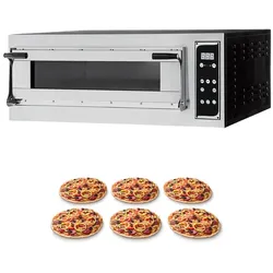 Pizzaofen Virtuoso digital - 1 Kammer 6 Pizzen Ø 350 mm
