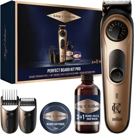 King C. Gillette Elektrischer Bartschneider PRO bronze