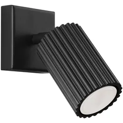 Wandstrahler Karbon schwarz GU10