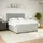 vidaXL Boxspringbett 180 x 200 cm Hellgrau