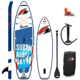 F2 Junior SUP Stand Up Paddle Board 8'2'' Blau