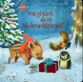 Was glitzert da im Weihnachtswald?