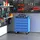 Homcom Werkzeugwagen Metall 67,5x33x77 cm blau unbestückt