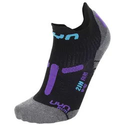 UYN Run Laufsocken doppellagig Damen black/violet 37-38
