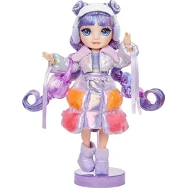 MGA Entertainment Rainbow High Winter Wonderland Doll- Purple