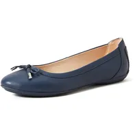 GEOX Damen D Charlene Ballet Flat, Blau, 37 EU