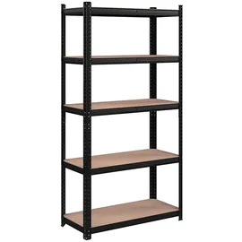 Songmics Schwerlastregal, 2er Set, 180 x 90 x 40 cm, Wohnzimmer, Regale, Bücherregale