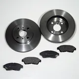 Mapco Bremsscheiben Ø258MM + Bremsbeläge für Ford FIESTA VI