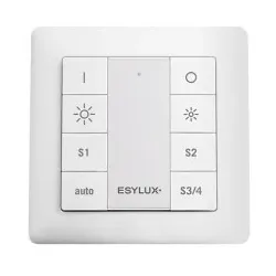 Esylux EC10430923 8-fach Taster PUSH BUTTON x8 ELC