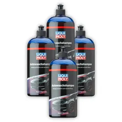 4x 1L LIQUI MOLY 1545 Auto-Wasch-Shampoo Lack Autowäsche Glanz Reiniger