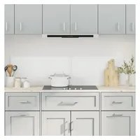 VidaXL Küchenrückwände 2 Stk. Transparent 80x50 cm Hartglas